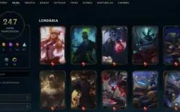 Conta League of Legends Full Acesso - 162 Champs e 247 Skins