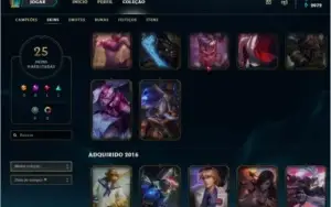 Conta Prata III - 70 champs - 26 skins