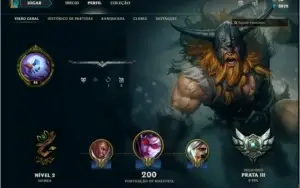 Conta Prata III - 70 champs - 26 skins