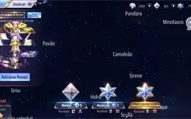 Saint Seiya Awakening 21k dimas 771 Gemas e 79 Livros Azuis