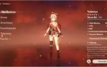 RAIDEN + YOIMIYA + 1 ARMA 5 ESTRELAS PRÓXIMO PERSONAGEM GARA