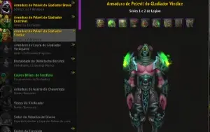 Conta WoW shell insana com sets elite pvp e do clássico, CM 