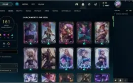 Conta League Of Legends 161 skins, 130 champs