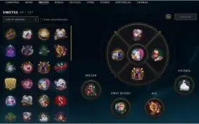 Conta League Of Legends 161 skins, 130 champs