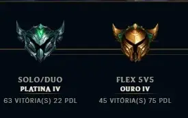 Vendo Conta 2015/ 138 Skins / Platina IV