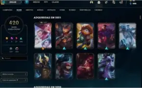 Conta League Of Legends