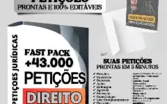 Pack 43 Mil Petições Jurídicas Editáveis | Advogados