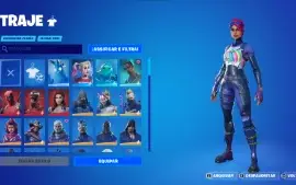 conta rara de fortnite com varias skins e emotes
