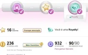 Conta Stardoll- Nível 76