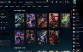 conta de league of legends