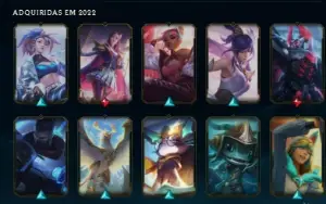 Conta Lol 77 Skins