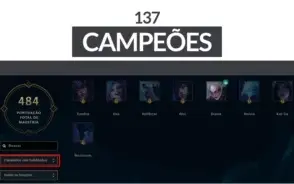 LEAGUE OF LEGENDS CONTA |Diamante 1 •137 CAMPEÕES •123 SKINS
