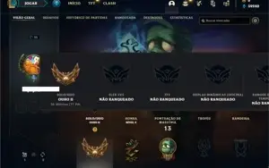 Conta ouro 2 com 23 Champs e 2 Skins + 12 Fragmentos
