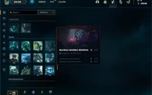 Conta ouro 2 com 23 Champs e 2 Skins + 12 Fragmentos
