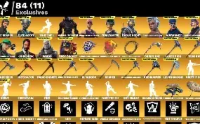 Conta Fortnite S3+, 420+ Skin, Stw Ultimate, Machado Leviata