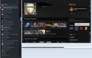 CONTA DOTA 2 COM ARCANAS, PERSONAS, ITENS PRESTIGIOS ETCS