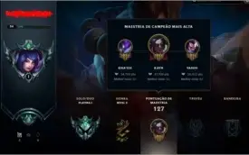 Vendo Conta do LOL Platina 1