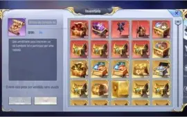 Conta SSA Server A7 - late game, muitos recursos