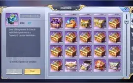 Conta SSA Server A7 - late game, muitos recursos