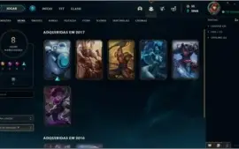 Conta unranked lvl 32 League of legends