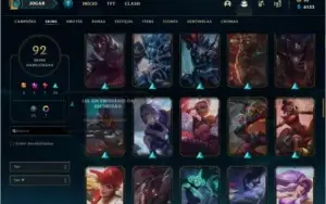 Conta d3 95 skins