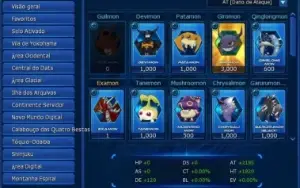 Conta LADMO Zwart D Alter B Digimon Masters Online
