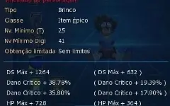 Conta LADMO Zwart D Alter B Digimon Masters Online