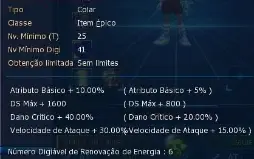 Conta LADMO Zwart D Alter B Digimon Masters Online