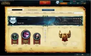 Conta Ouro III (Platinum IV S5) 74 Campeões 24 Skins