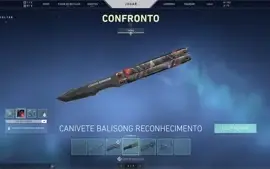 Conta Valorant - Platina 2 com varias skins. 3 FACAS TOPS