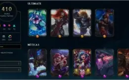 Conta Lol Platina IV 410skins /Urfwarwick/ 86k EA/ All Champ