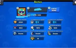 Conta Brawl Star 27k de trof, 45 Brawls + Conta COC cv 11