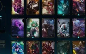 Conta league of legends, desde a season 4 (197 skins)
