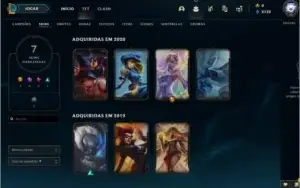 CONTA PLAT 2 LOL