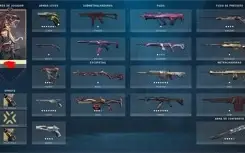 conta valorant diamante 1 com skins