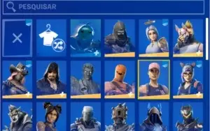 Vendo conta fortnite 73 skins, salve o mundo etc.