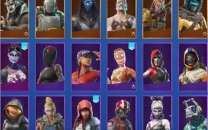 Conta Fortnite (22 skins lendárias) lvl geral 236
