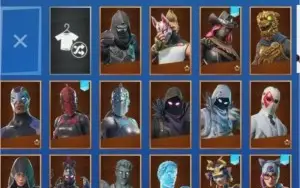 Conta Fortnite (22 skins lendárias) lvl geral 236