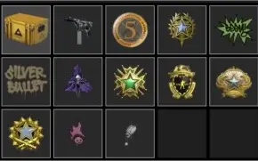 CONTA DE CSGO RARA 7 MEDALHAS ANTIGAS (ÚNICA)