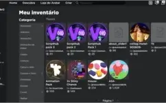 conta roblox 1k de robux gastos