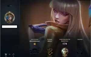 Conta Lol com skin KAISA KDA PRESTIGIO 2018 + ULTIMATES