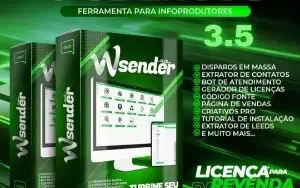chat bot wasender 3.5.0 melhor do mercado ate 50 mil desparo