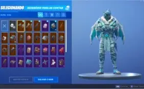 Conta Fortnite 3ª A 7ª Temp