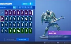 Conta Fortnite 3ª A 7ª Temp