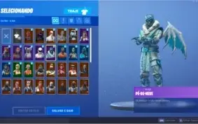 Conta Fortnite 3ª A 7ª Temp