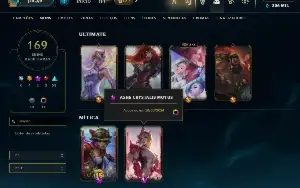 Conta De Lol/Full Acesso/Honra 5 /169(19) Skins/Level 719/