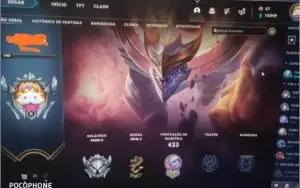 Vendo minha conta do lol com 363 skins