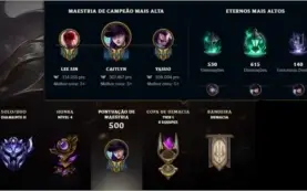Conta de League of Legends