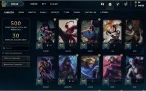 Conta de League of Legends