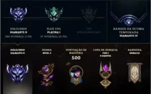 Conta de League of Legends